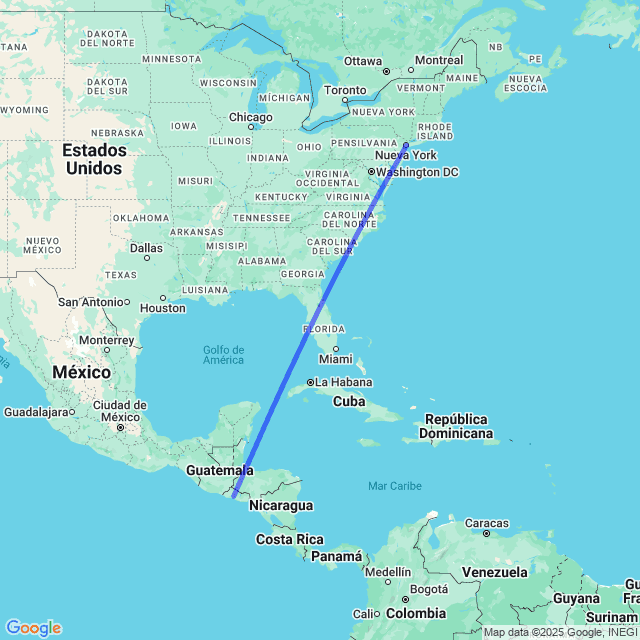 Vuelos baratos de Nueva York NYC a San Salvador SAL