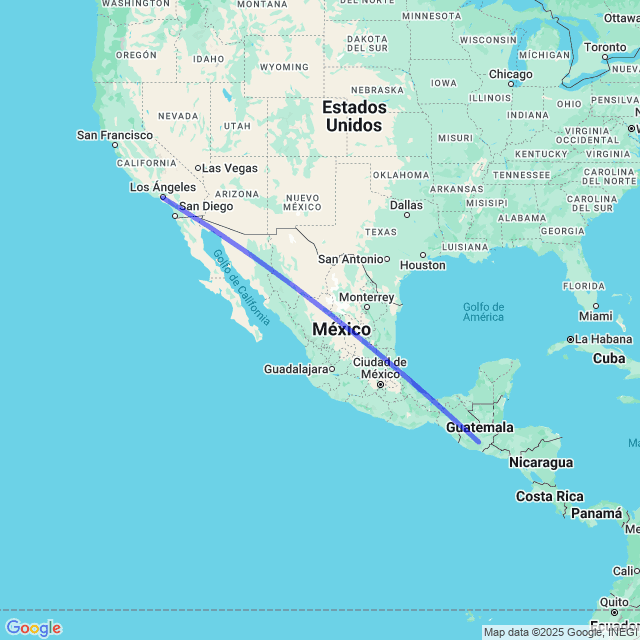 Vuelos baratos de Los Ángeles LAX a Guatemala GUA