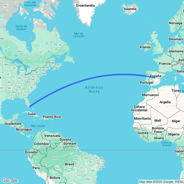 Vuelos baratos de Miami MIA a Madrid MAD