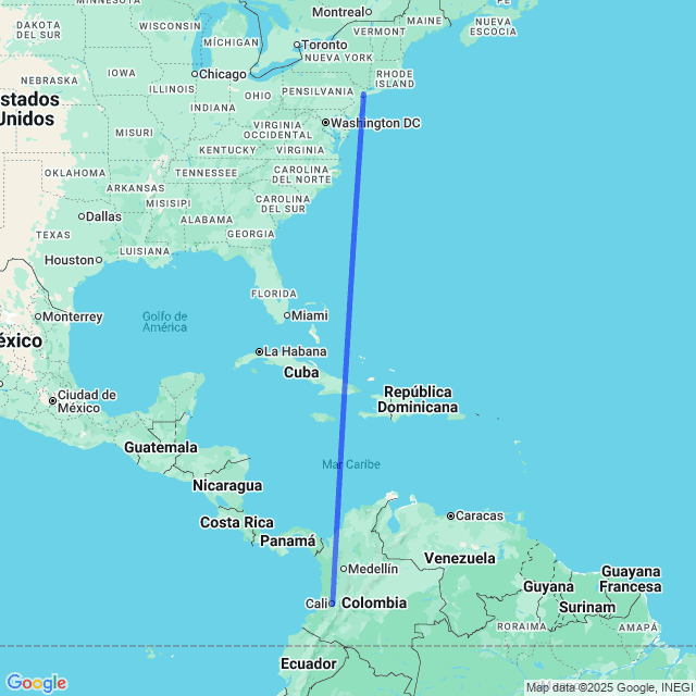 Vuelos baratos de Nueva York NYC a Cali CLO