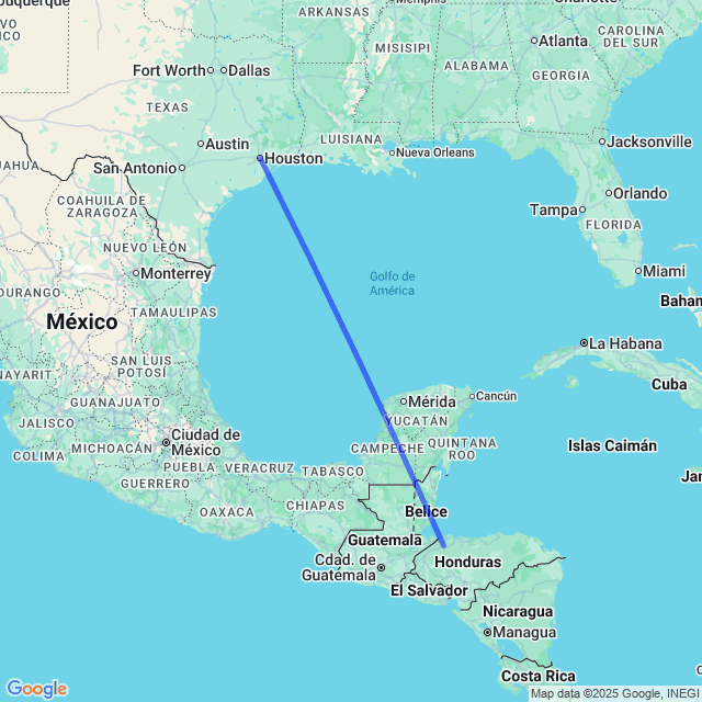 Vuelos baratos de Houston HOU a San Pedro Sula SAP
