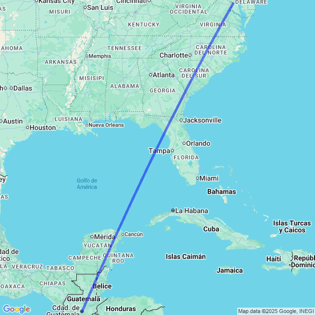 Vuelos baratos de Washington D. C. WAS a Guatemala GUA