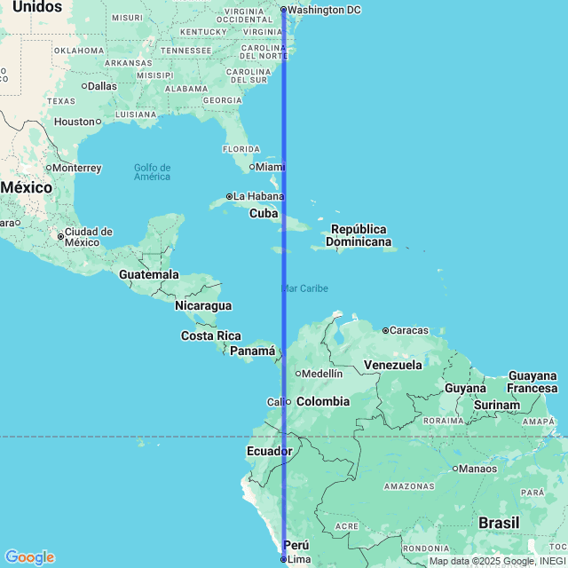 Vuelos baratos de Washington D. C. WAS a Lima LIM